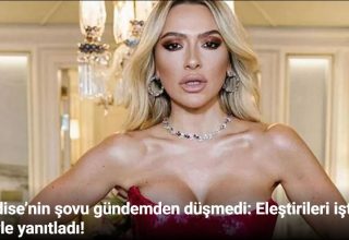 Hadise’nin şovu gündemden düşmedi: Eleştirileri işte böyle yanıtladı!