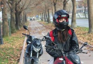 Devrilen motosikletteki Eda öldü!