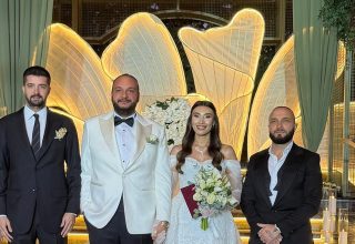 Başkent Ankara, hafta sonu görkemli bir düğüne sahne oldu