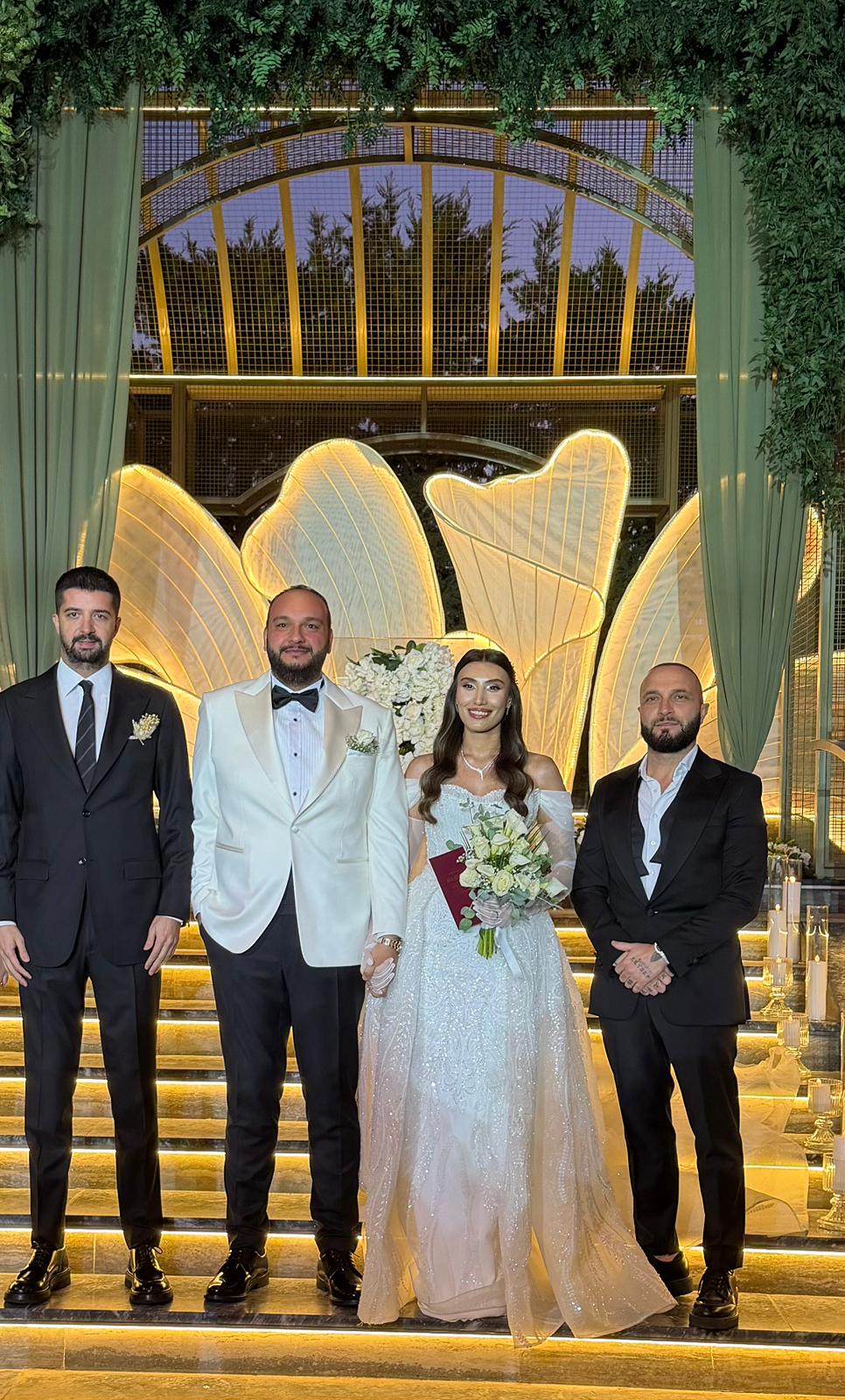 Başkent Ankara, hafta sonu görkemli bir düğüne sahne oldu