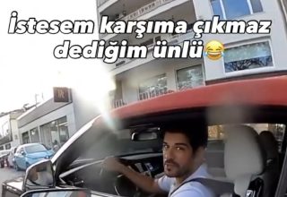 Burak Özçivit’e trafikte sürpriz soru: “Ben de yakışıklıyım ama oyuncu olamıyorum!”