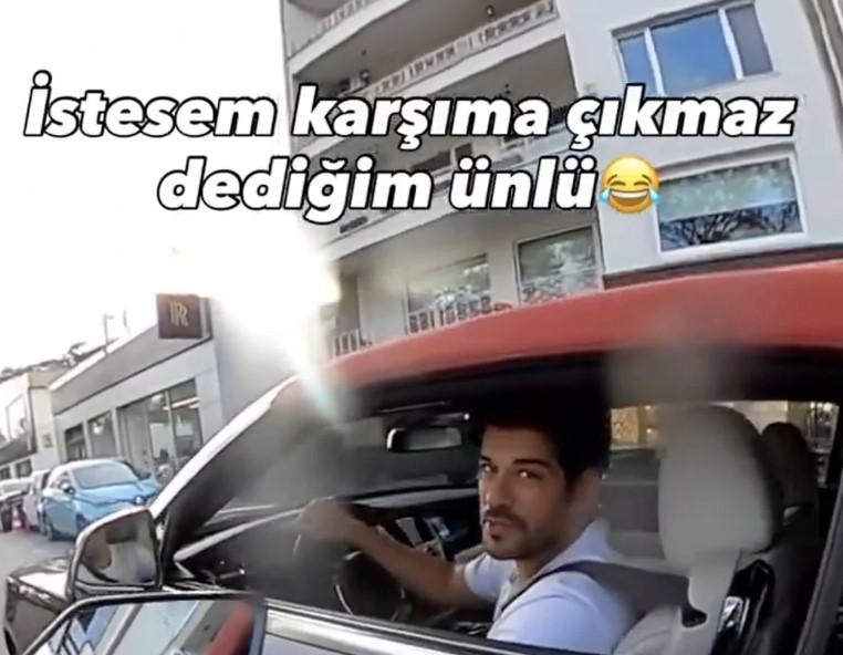 Burak Özçivit’e trafikte sürpriz soru: “Ben de yakışıklıyım ama oyuncu olamıyorum!”
