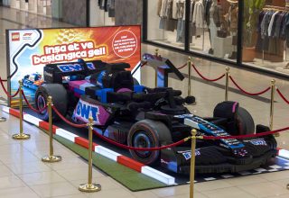 Dev yarış arabalarından BWT Alpine F1® Team A524 LEGO Dev Yapımı şimdi Ankara’da!