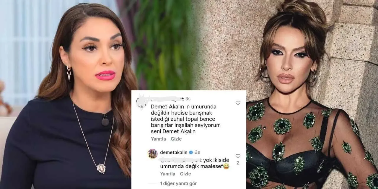 demet akalin zuhal topal ve hadise