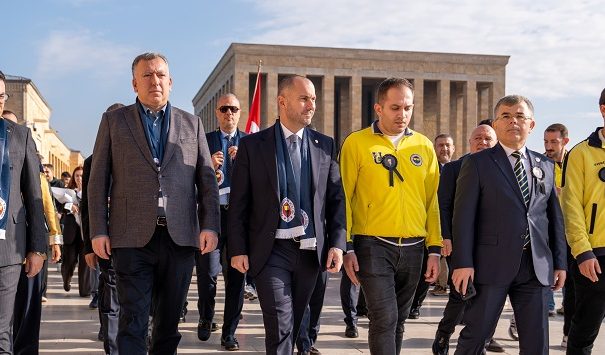 Milyonlarca Fenerbahçeli, Atatürk ilke ve inkılaplarının güvencesi ve yılmaz takipçisidir…