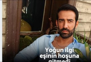 Eşinin şaşkın bakışları objektiflere yansıdı